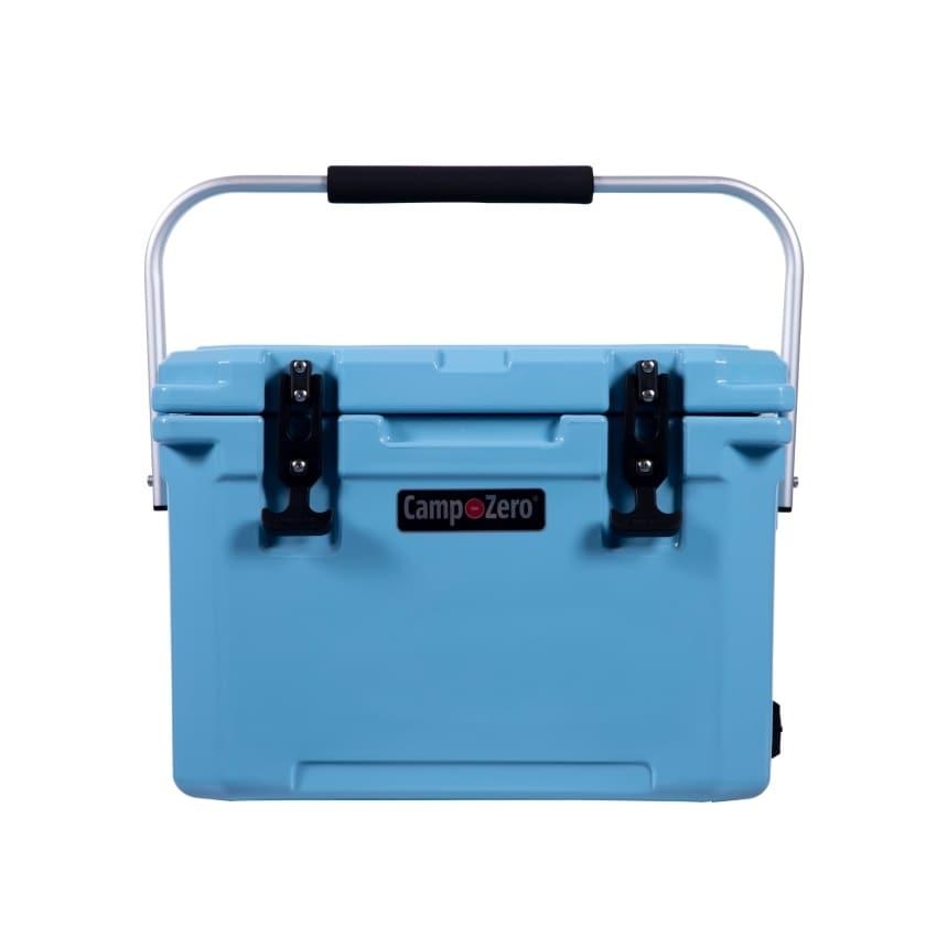 CAMP-ZERO 20 - 21.13 Qt. Premium Cooler with 4 Molded-In Cup Holders - Sky Blue