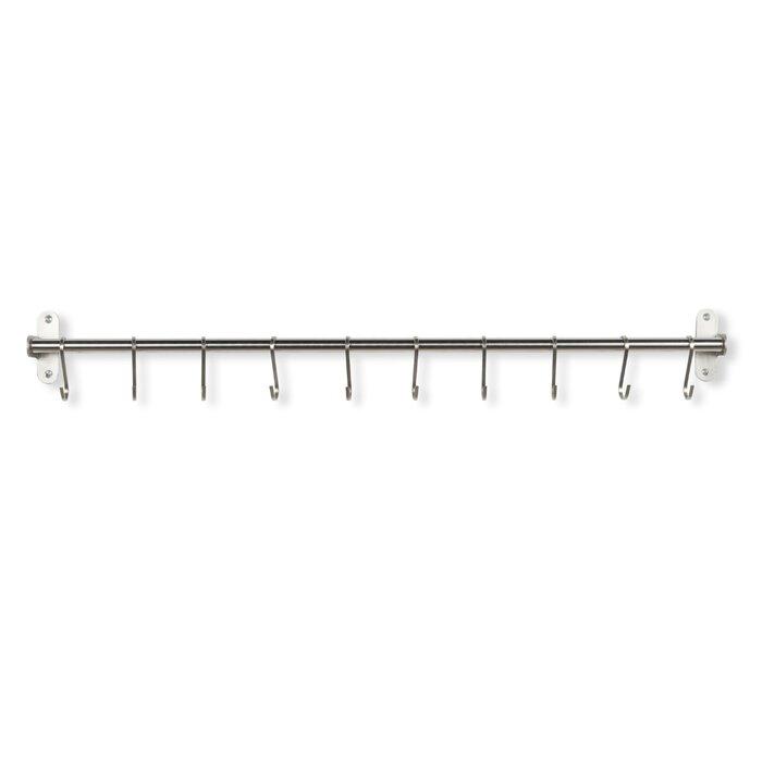 Boothe Metal Straight Wall Mounted Pot Rack