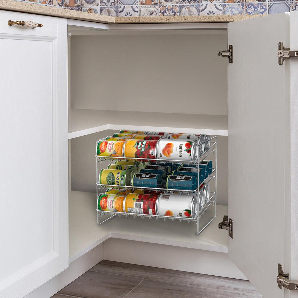 Lavish Home 3 Shelf Can Storage Rack