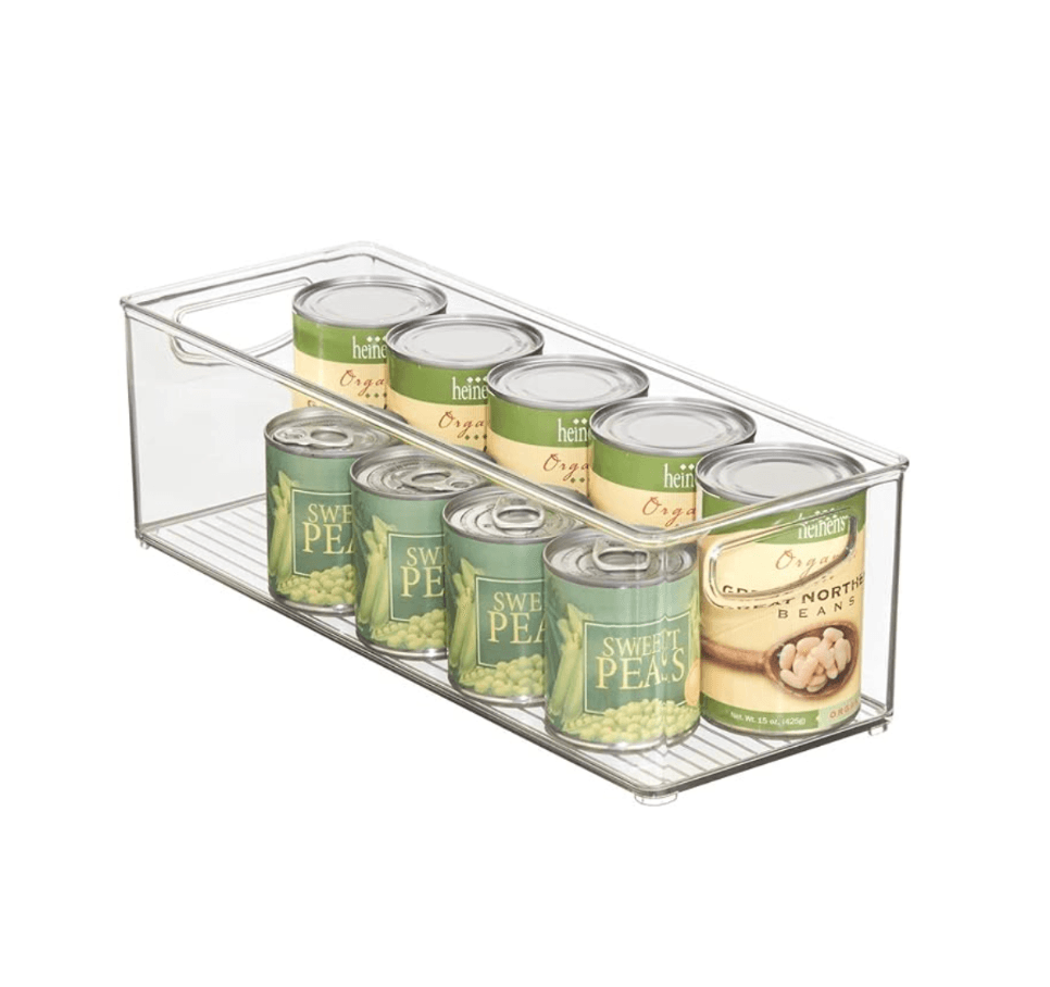 mDesign Plastic Stackable Kitchen Organizer
