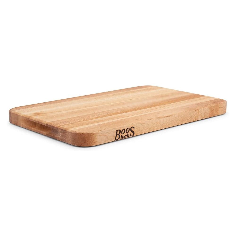 Maple Wood Reversible Cutting Board 18x12x1.25"