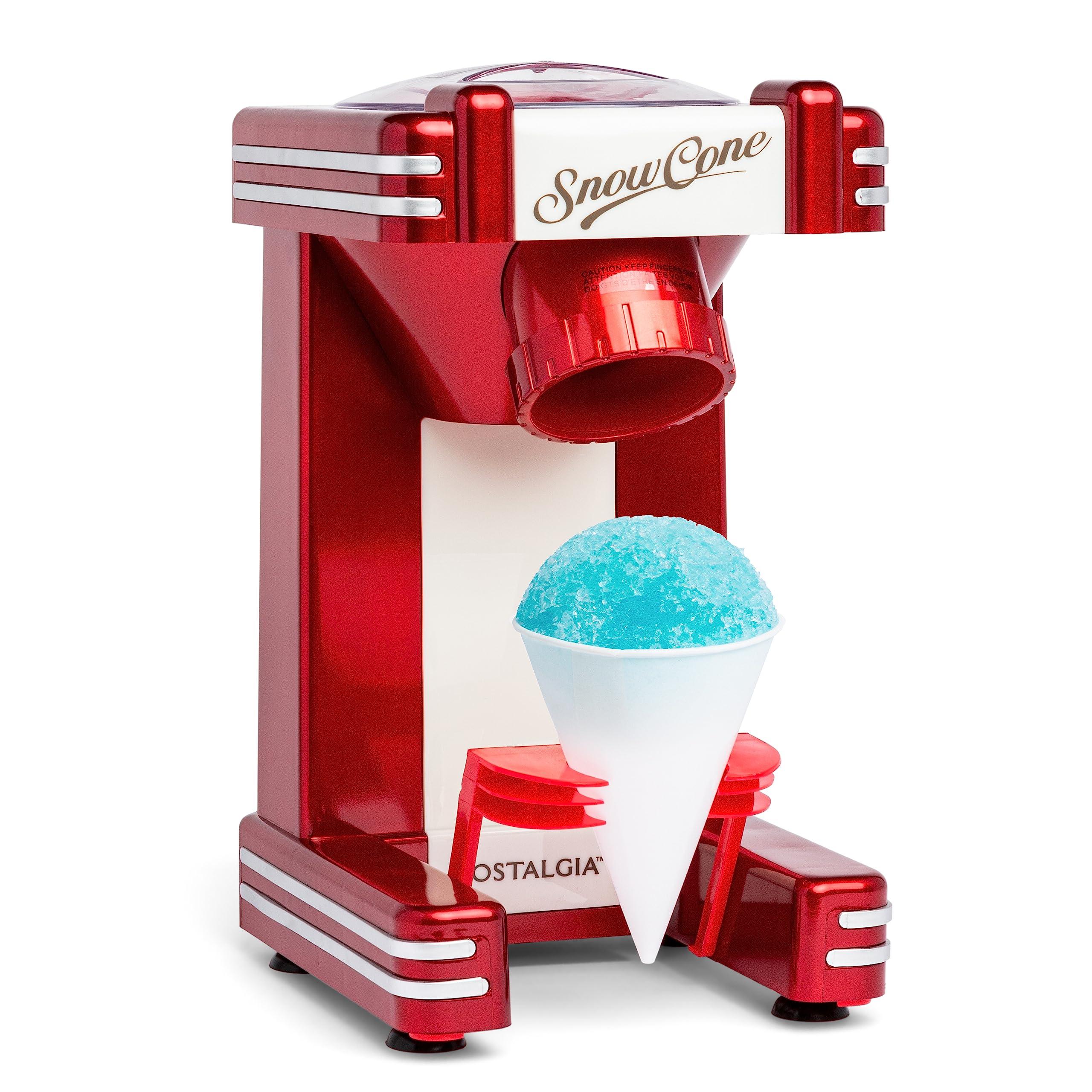 Nostalgia Snow Cone Shaved Ice Machine