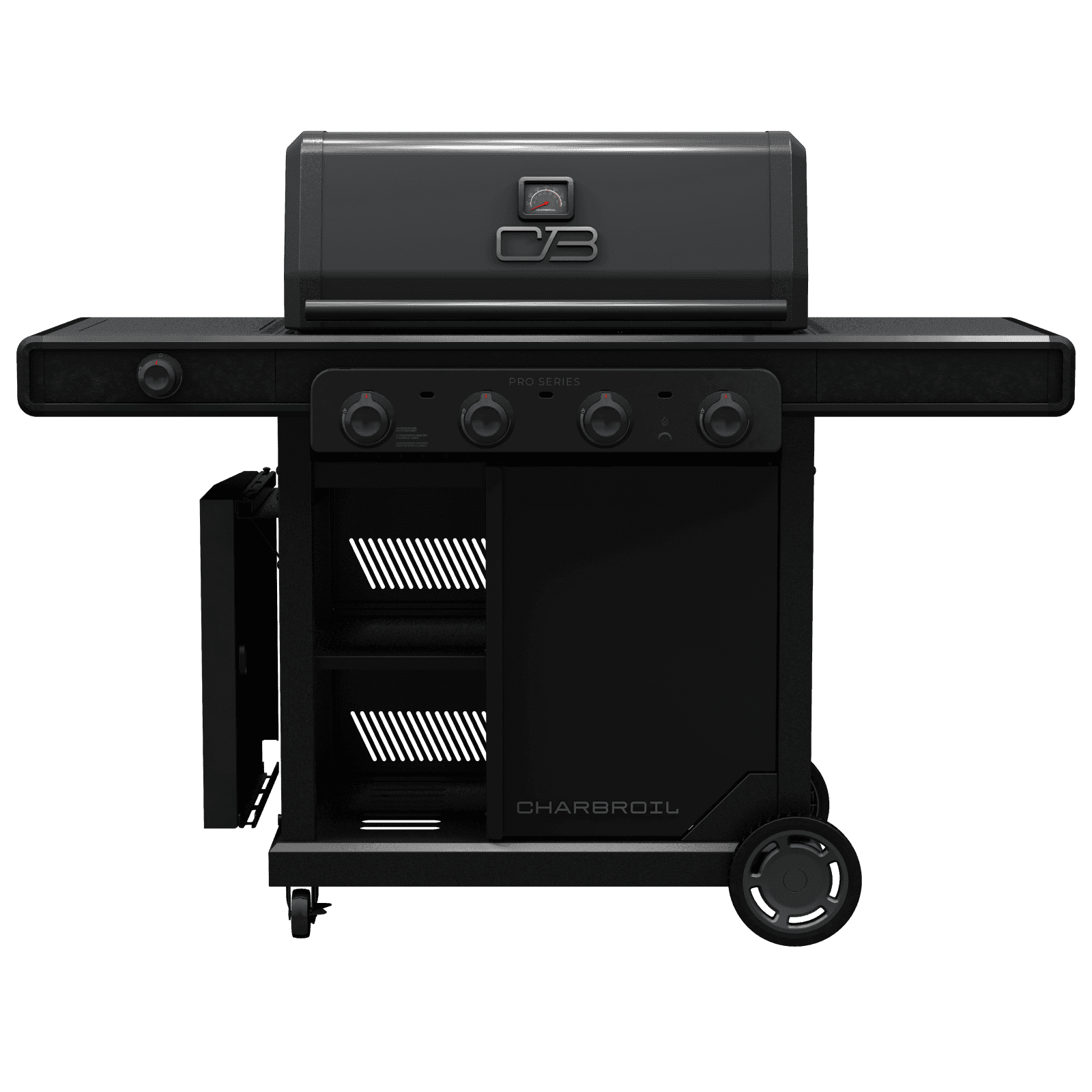 Charbroil Pro Series™ 4-Burner Gas Grill and Griddle with Side Burner
