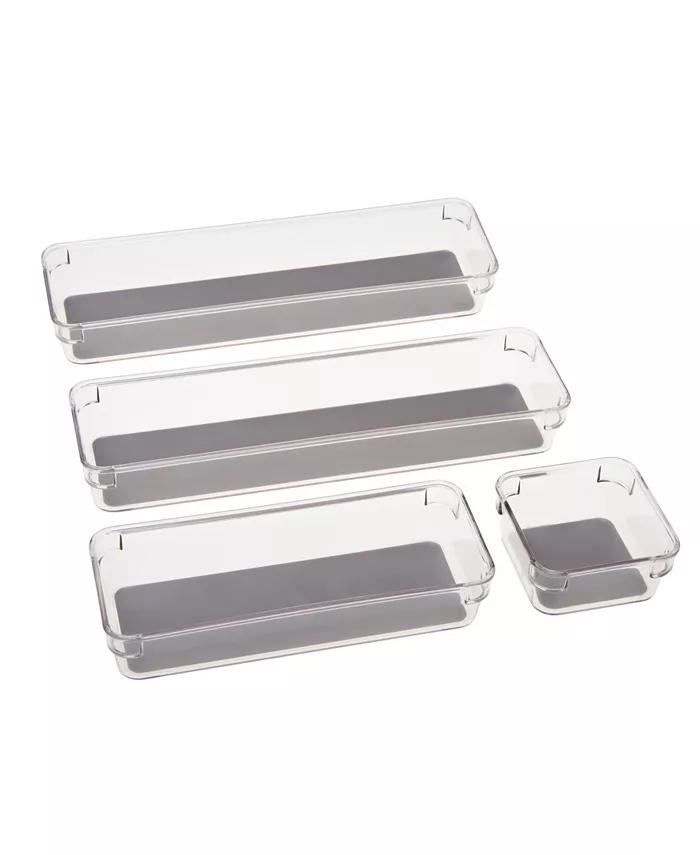 Multipurpose Drawer Organizers, 4 Pack