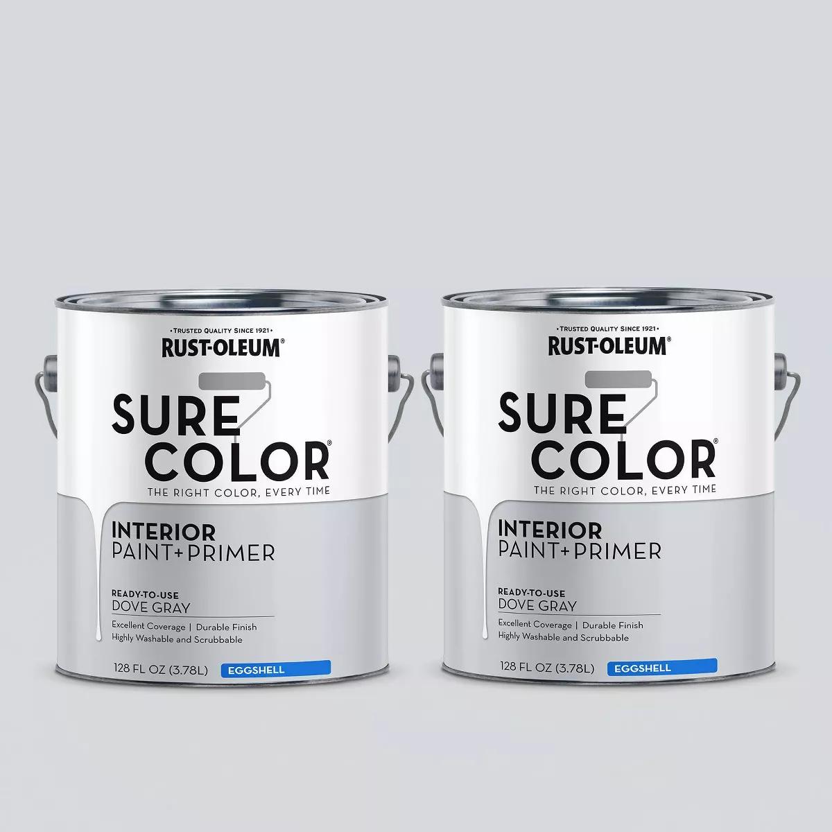 Rust-Oleum 2pk Sure Color Eggshell