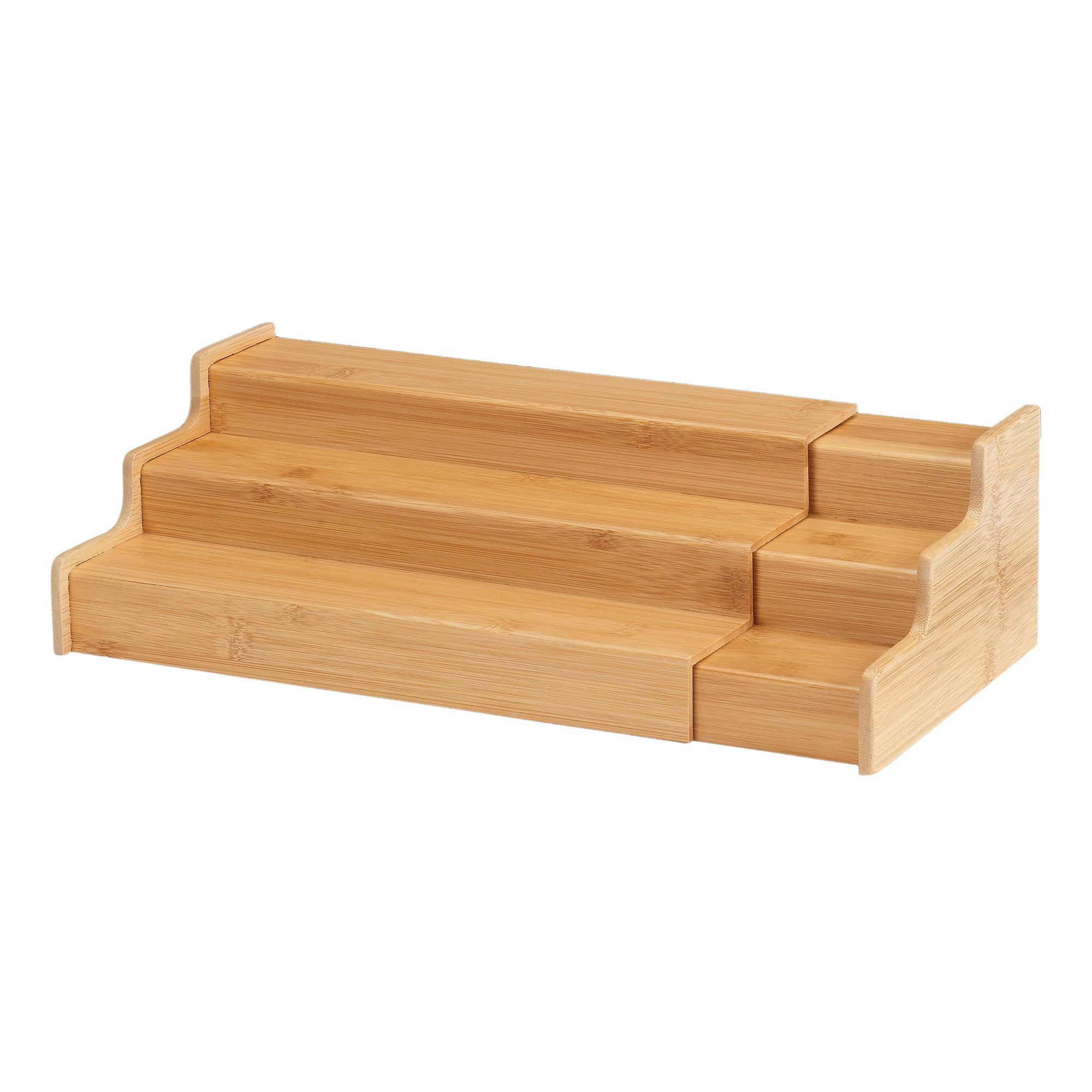 Bamboo Expandable Spice Rack