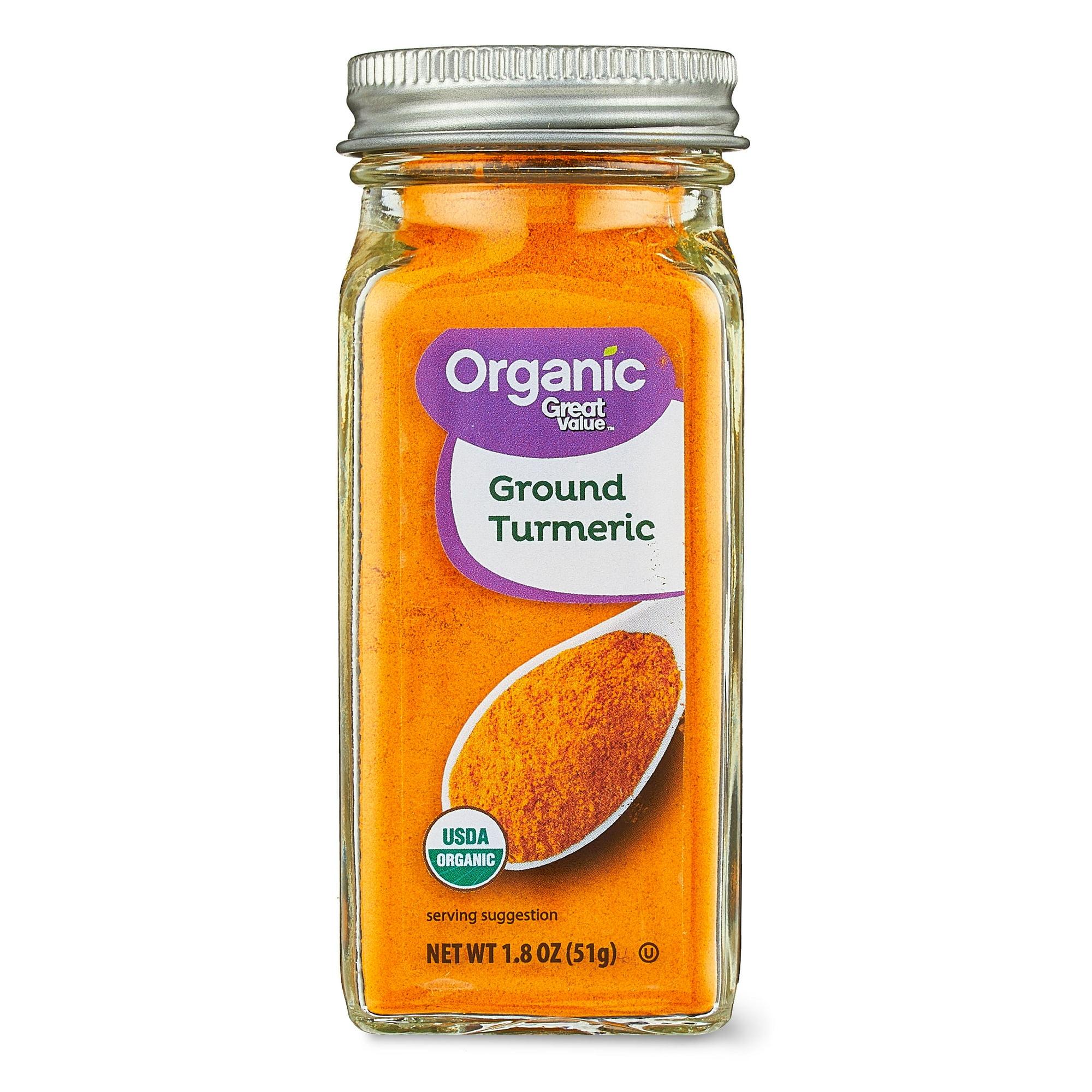 Great Value Organic Ground Turmeric, 1.8 oz