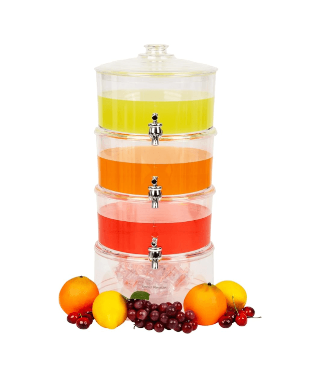 Mind Reader Drink Parties, Beverage Tower Dispenser Punch