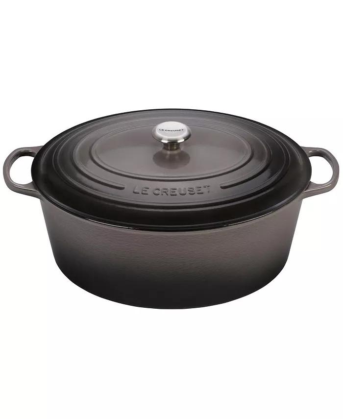 15.5 Quart Enameled Cast Iron Oval Dutch Oven